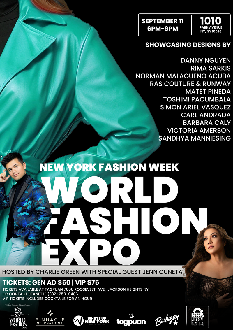 World Fashion EXPO NY 2025 Poster