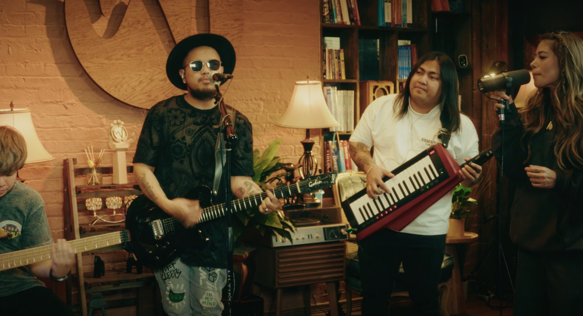 Band Recording Gigi De Lana