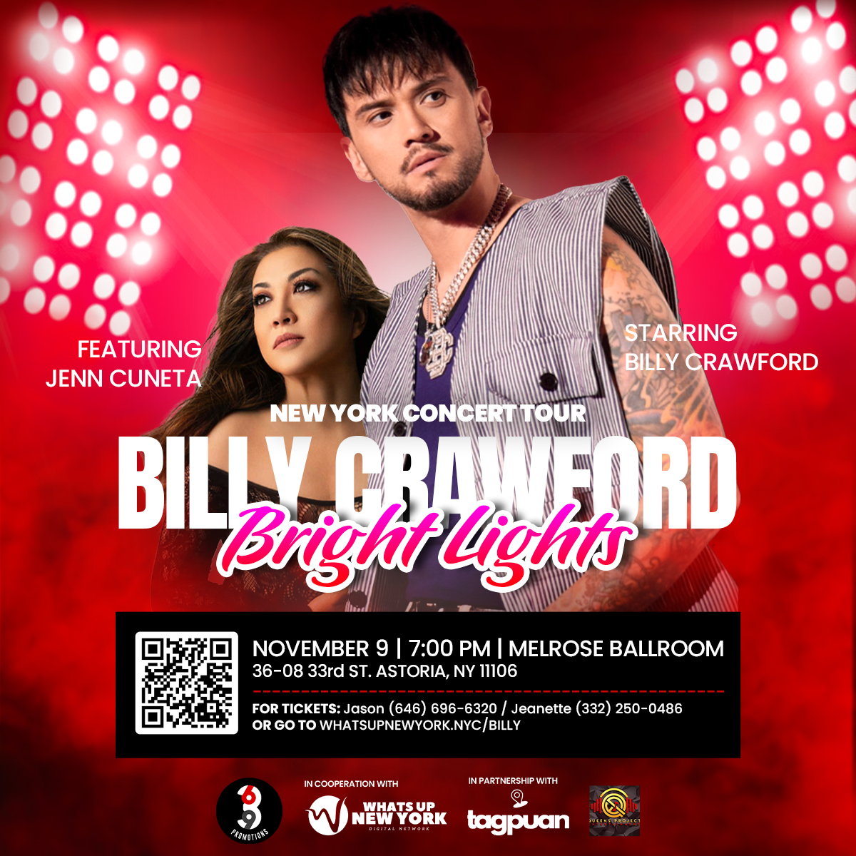 Bright Lights Concert New York Poster 1 sm