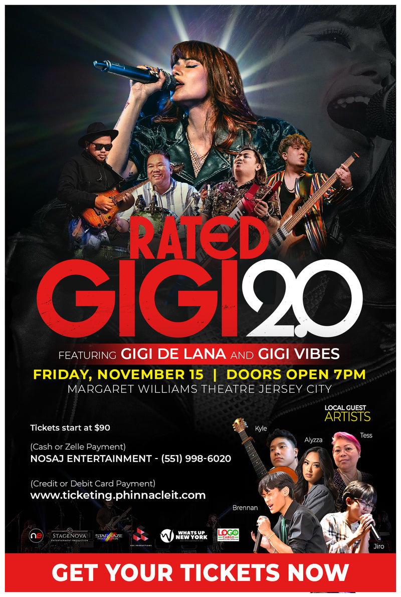 Whats Up New York Rated Gigi 2.0 Concert Poster